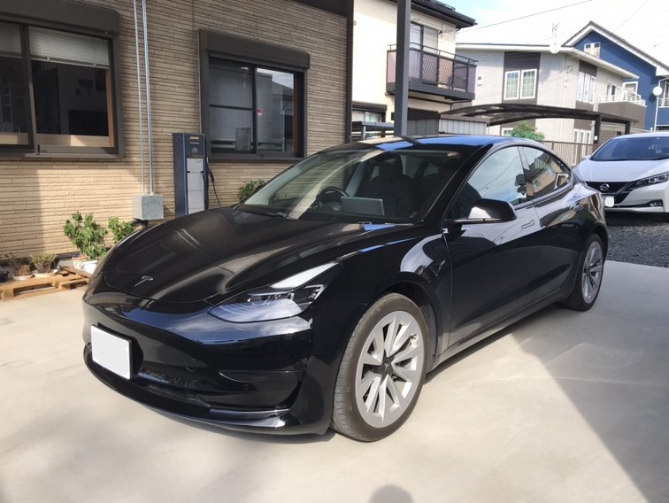 テスラ Model 3 スタンダード 純正19インチノバホイール LEDヘッドライト ETC2